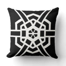 padrão moderno preto e branco