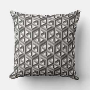Almofada Padrão Mosaico dos Hexágonos Decorativos #9