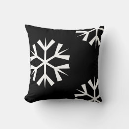 Almofada padrão SNOWFLAKE branco
