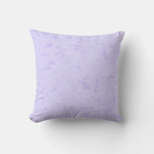 Almofada Padrão sutil de Lavanda pálida
