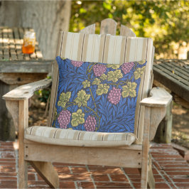 Almofada Padrão William Morris Grapevine (Vinhas De Vinho)