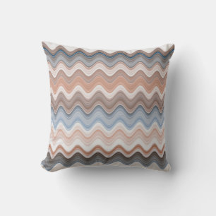 Almofada Padrão Zigzag Multicolor