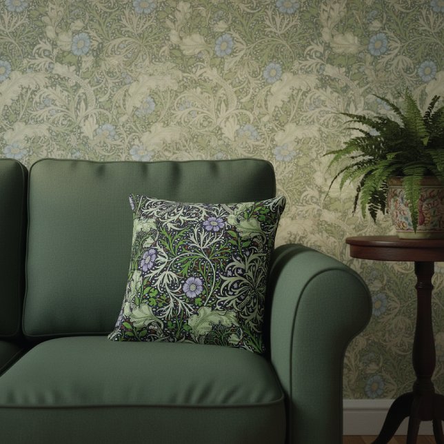 Almofada Padrões de algas lilás (Criador carregado)