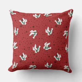 Almofada Padrões de Natal Feliz Ano Novo 2025;