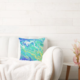 Almofada Padrões de ondas bonitas. Comprar Agora