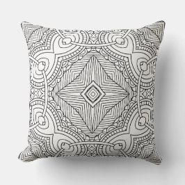 Almofada Padrões de rabisco de Travesseiros decorativos de 