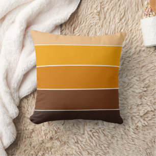 Almofada Padrões Rústicos Amarelo Amarelo Amarelo Marrom Qu