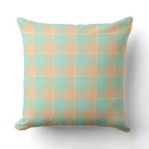Padua Green and Corvette Peach Plaid