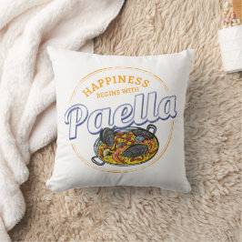 Almofada Paella Snack Vintage Espanha Paella Pan Souvenir