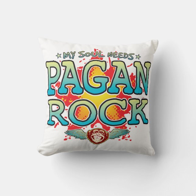 Almofada Pagan Rock Soul Cushion (Frente)