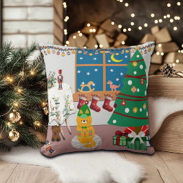 Almofada Página inicial da ilustração de feriados