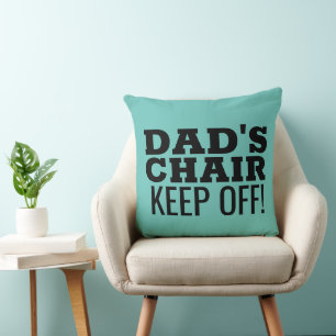 ALMOFADA PAI CAIR MANTENHA-SE DESLIGADO! TRAVESSEIRO DECORA