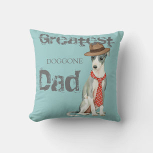 Almofada Pai de Greyhound Italiano