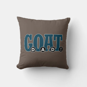 Almofada "PAI G.O.A.T.!" Para Impressão Gráfico do Pai