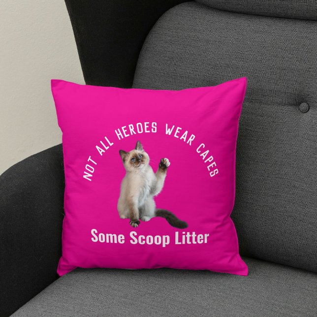 Almofada Pai Herói Personalizado Gift Engraçado (Criador carregado)