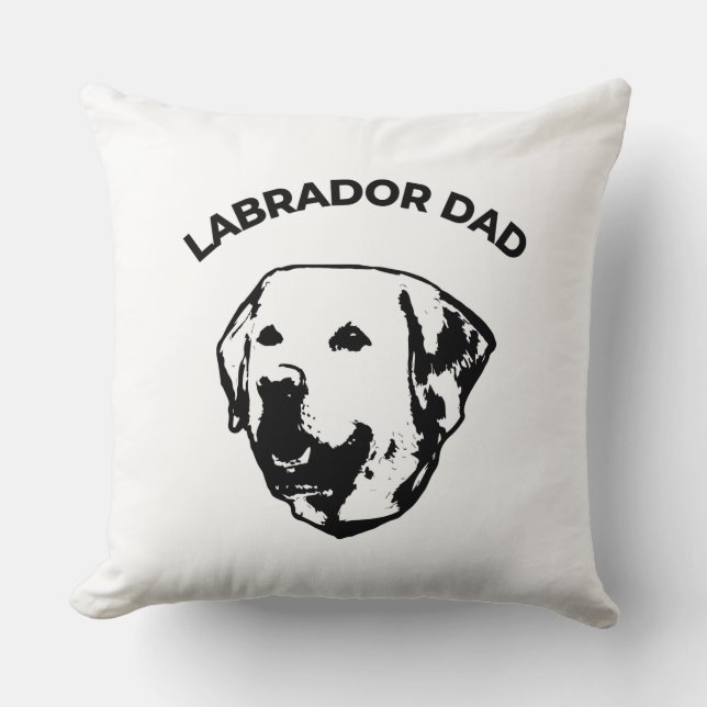 Almofada Pai Labrador (Frente)