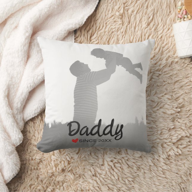 Almofada Pai, primeiro dia de os pais, primeiro pai feliz (Cobertor)