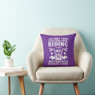 Almofada Pai que Ama Andar de Moto