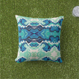 Almofada Painel Azul 1 - Travesseiro decorativo Externo