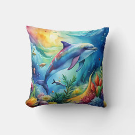 Almofada Painted Dolphin