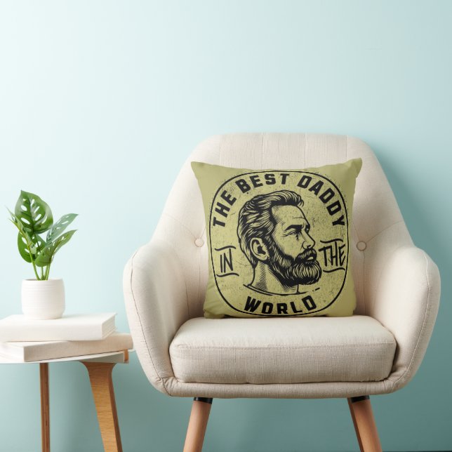 Almofada Pais Legendários Resfriados – Design de Tipografia (Cadeira)