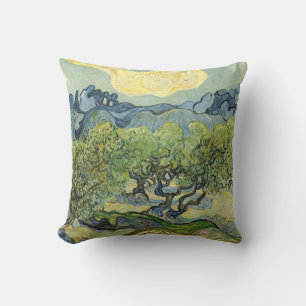 Almofada Paisagem com Olive Vincent Willem van Gogh