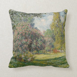 Almofada Paisagem de Claude Monet  : O Parc Monceau