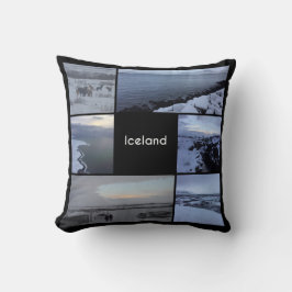Almofada Paisagem de inverno da Islândia