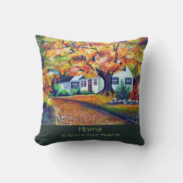 Almofada Paisagem de Queda em Mesmerização Norte-Americana