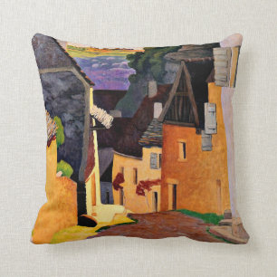 Almofada Paisagem de Rocamadour, pintura de Felix Vallotton