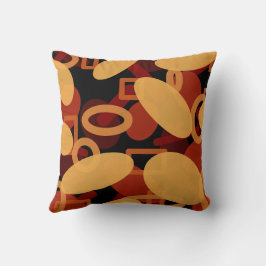 Almofada Paisagem do Deserto do Sudoeste Cores Abstrato Art