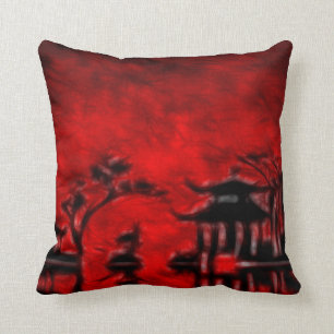 Almofada Paisagem Oriental