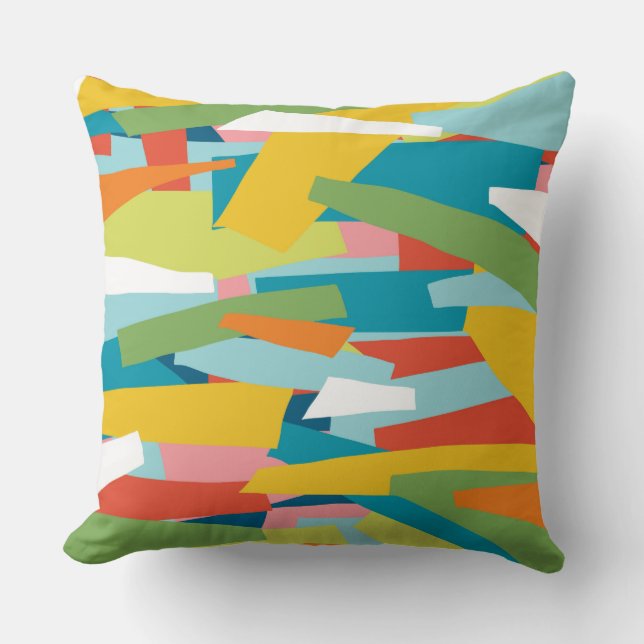 Almofada Paisagem quebrada - travesseiro (Frente)