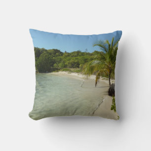 Almofada Paisagem tropical bonita de antiguan Beach