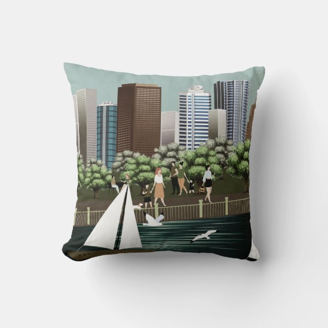 Almofada Paisagem urbana (Frente)