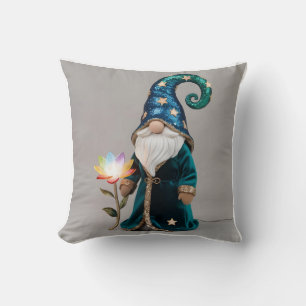 Almofada Paisagem Whimsical: Gnome do Dia de as mães