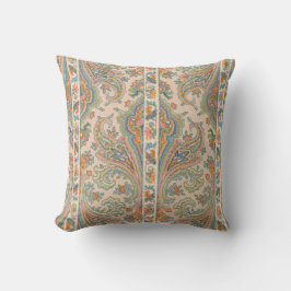 Almofada Paisley e Stripes Travesseiro decorativo