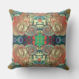 Almofada Paisley Mosaic Patterno I + suas ideias