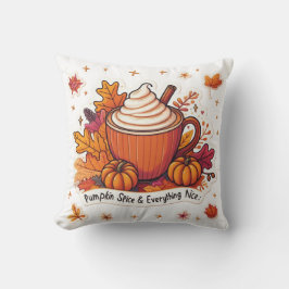 Almofada Palavra de Pumpkin para Decoração do outono de Coz