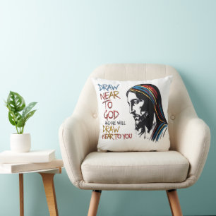 Almofada Palavras divinas: Jesus inspira