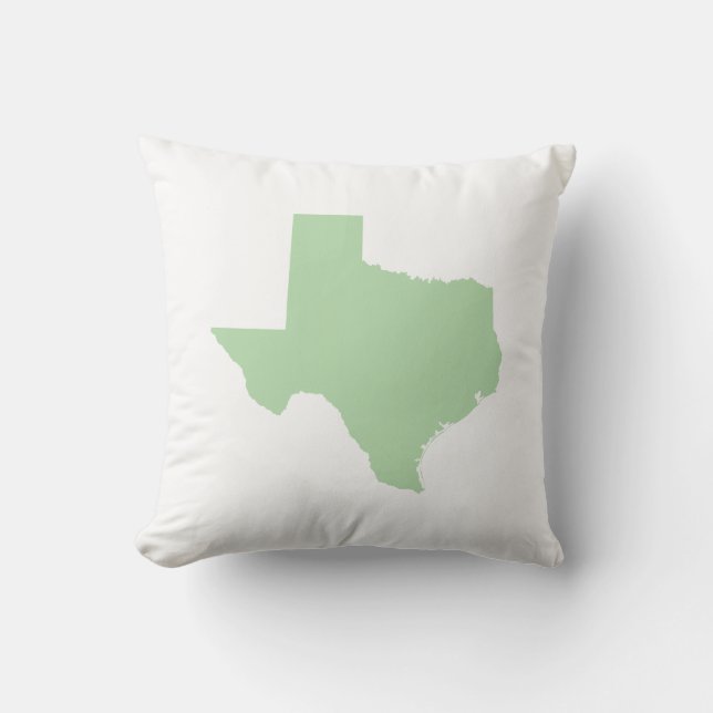Almofada Pale Green Texas (Frente)