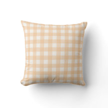 Pale Peach Basic Gingham - Padrão Verificado