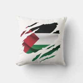 Almofada Palestina rasgou o orgulho Bandeira T-Shirt