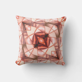 Almofada Palha grande "flores de pérolas", desenho estranho