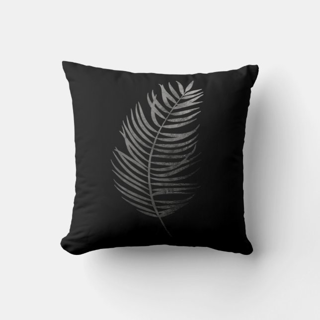 Almofada Palm Frond Silhouette (Frente)