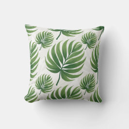 Almofada Palm Leaf Repeat Pattern – Tropical Botanical 