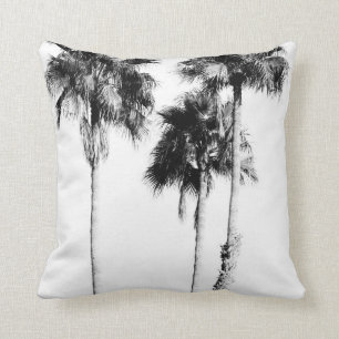 Almofada Palm Trees Black & White Vibes #5 #wall #decor