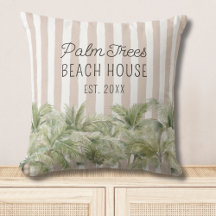 Palmeiras tropicais Belga Stripes Beach House