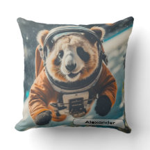 Panda Astronauta no Berçário de Animais Surrealist