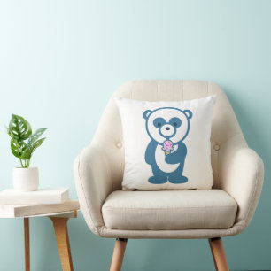 Almofada Panda Com Sorvete